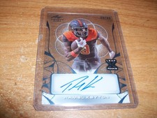 2024 Leaf Trinity Football Ramel Keyton Rookie Auto Card 29/49 Las Vegas Raiders. rookie card picture