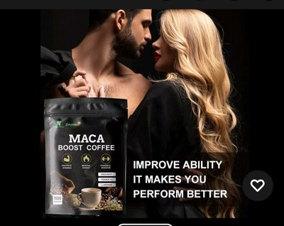#ad Black Maca Coffee. 10 sachets. PREMIUM BLACK MACA. $7.99
