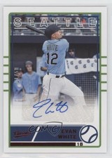 2020 Panini Chronicles Classics Auto Red 1/50 Evan White #CA-EW Auto q4j