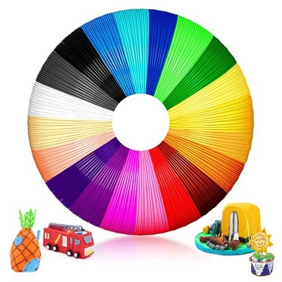 3D Stift Filament PCL, 20 Farben, je 10M ? 3D Pen PCL Filament 1,75mm, 3D Stift
