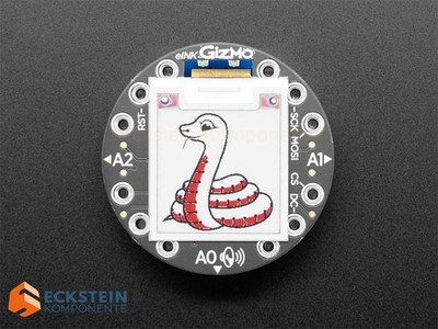 Adafruit Circuit Playground 200x200 Tri-Color E-Ink Gizmo - E-Ink Display