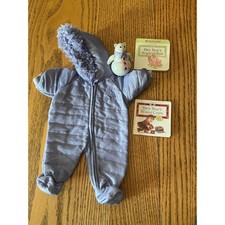 American Girl Bitty Baby Polar Bear Bunting L...
