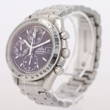 Omega Speedmaster Date Black Dial Automatic Stainless Steel Men's Wristwatch 3