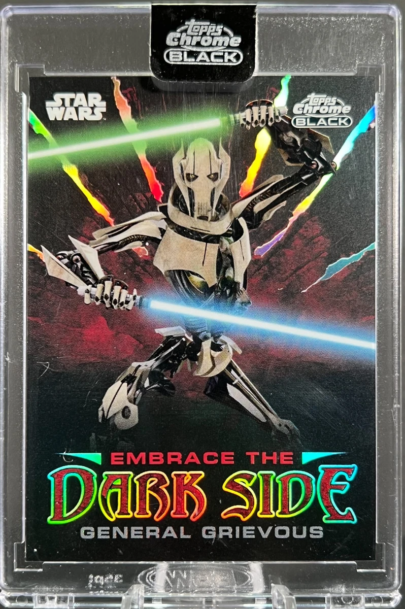 Star Wars Sci-Fi Topps General Grievous Collectable Trading Cards