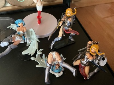Anime Figuren original aus Japan, 9 - 12 cm, 4 Stück