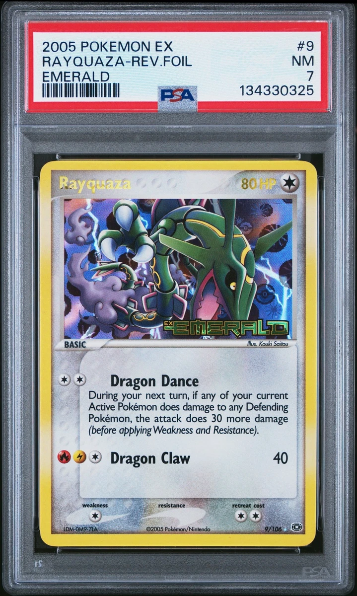 Rayquaza Pokémon TCG EX Emerald Individual Collectible Card Game