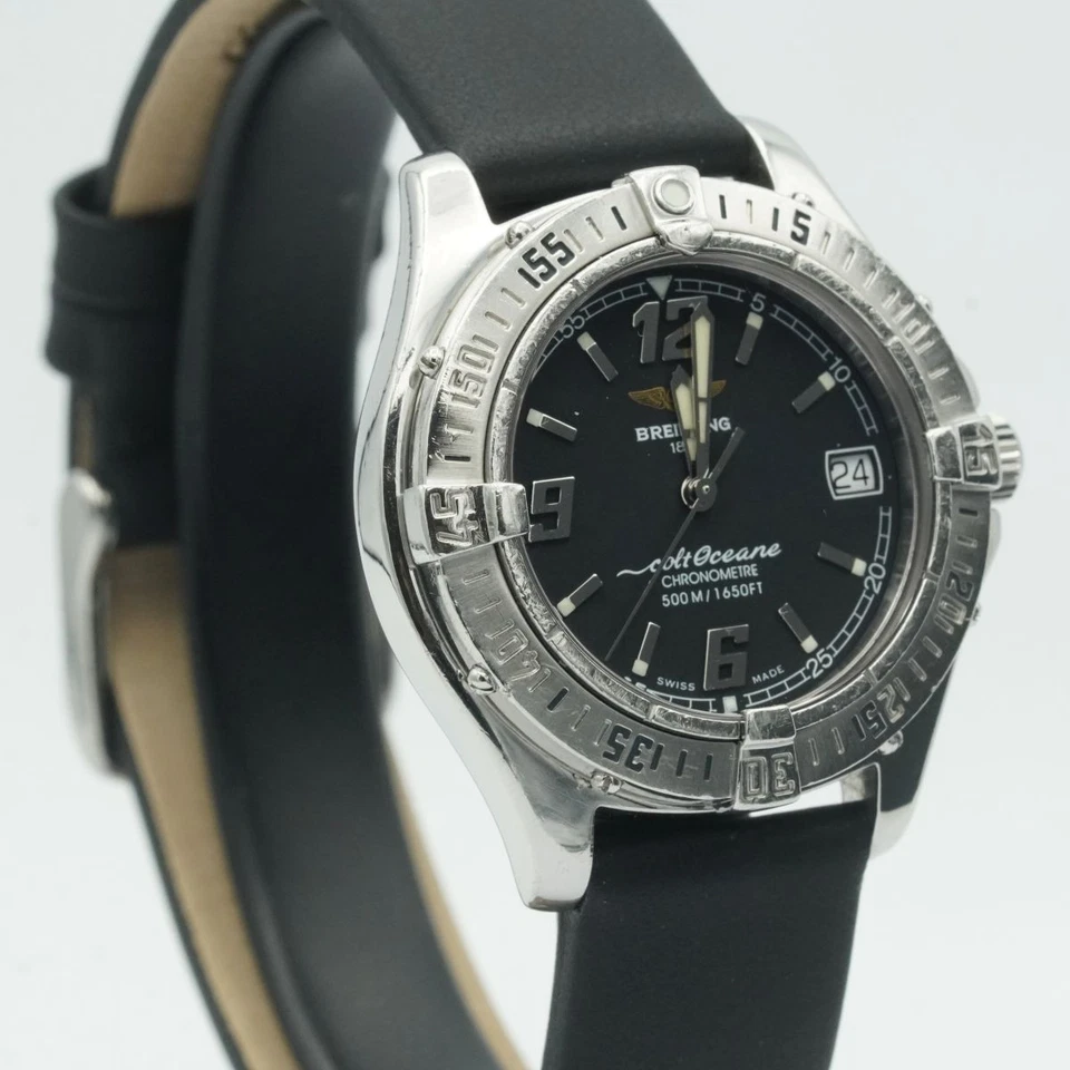 Breitling Colt Oceane Cuarzo A57350 Reloj de Mujer Acero Negro BR593 - Imagen 2 de 4