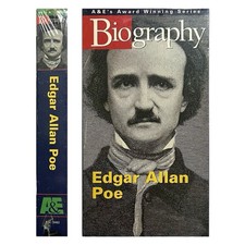 A&E Biography: Edgar Allan Poe (VHS, 1994) - NEW SEALED