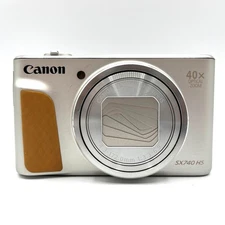 Canon PowerShot SX740 HS Digital Camera silver Main unit and battery