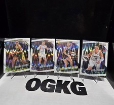 2025 Prizm WNBA White Seismic Lot x4 Diggins McBride Westbeld RC Melbourne RC
