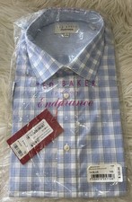 Ted Baker Endurance Mens Classic Fit Long Sleeve Button Up Shirt Size 17 34/35