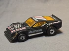 Vintage Matchbox IMSA Ford Mustang Mach 1 1983 Macao Black Mint