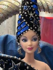 Vintage 1996 Bob Mackie Moon Goddess Barbie Doll Mattel 14105 With Stand