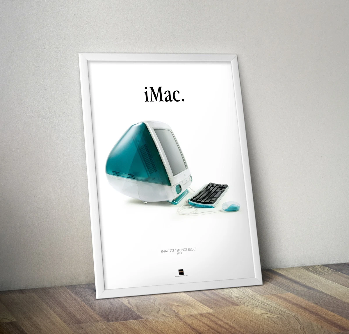 iMac G3 Bondi Blue poster A 50x70cm