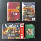 Nintendo 64 N64 Battle Tanx Global Assault CIB Complete Orig Box Manual -EUC