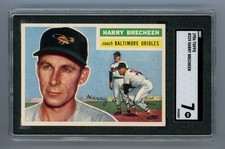 1956 Topps #229 Harry Brecheen SGC 7 NM #3942387