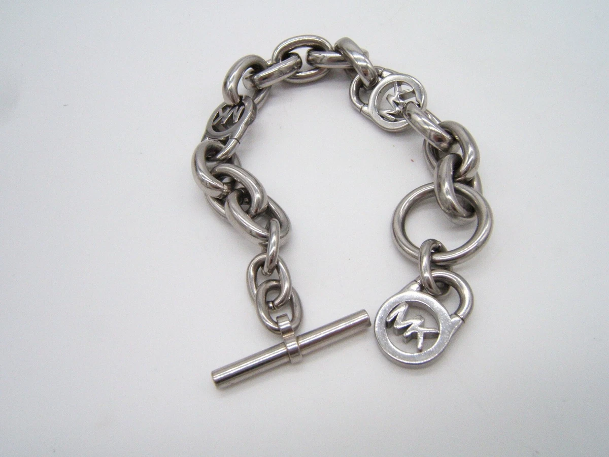MICHAEL KORS STAINLESS STEEL BRACELET MEN S 9 1 2