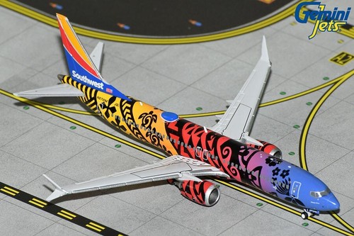 GEMINI JETS (GJSWA2247) SOUTHWEST "IMUA ONE" 737MAX8 1:400 SCALE DIECAST MODEL