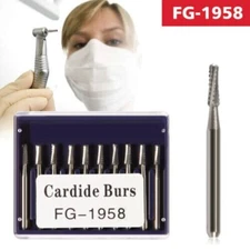 Dental Tungsten Carbide Bur FG 1.6MM Dills Round For High Speed Handpiece FG1958