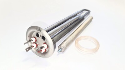Heizelement 1300+700W Heizstab für Boiler mit Magnesiumanode,Dichtung