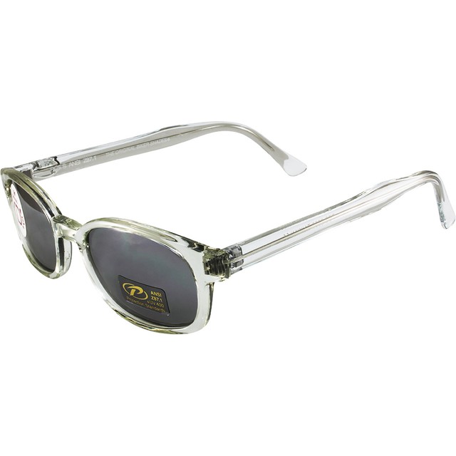 clear frame mirrored sunglasses