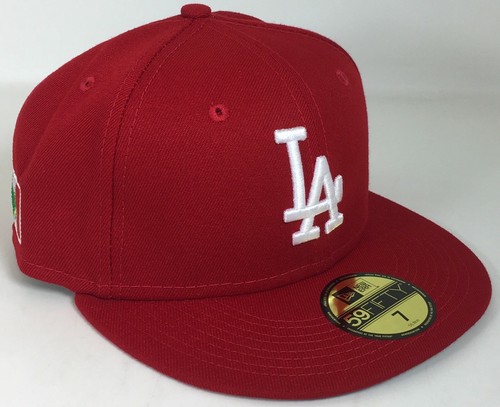 Los Angeles Dodgers Red/White Fitted 