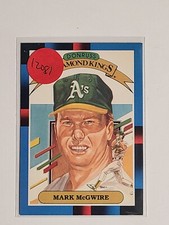 1988 Donruss Diamond Kings #1 Mark McGwire Oakland Athletics A's