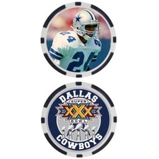 LARRY BROWN - COWBOYS SUPER BOWL XXX  - POKER CHIP