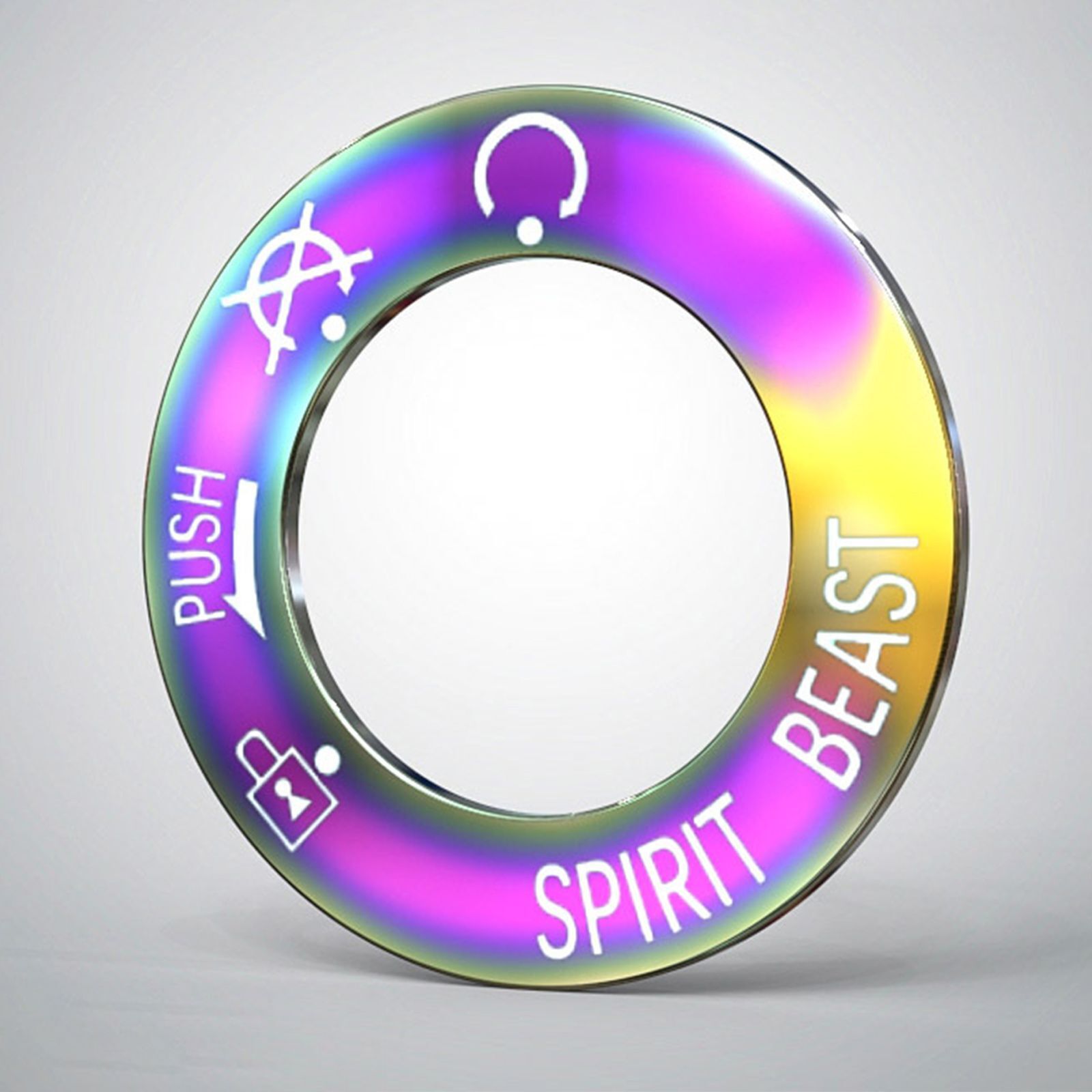 Stainless Steel Key Shell Lock Key Sticker Motorcycle Key Ring Stickers ...