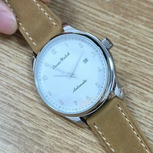 Parnis 44mm Miyota8215 Automatic Mechanical Sapphire Crystal Stainless Men Watch - Picture 18 of 37