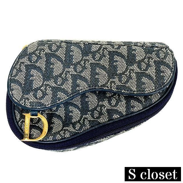 Pochette de selle Dior Trotter toile