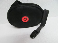 Beats By Dr. Dre Soft Carry Travel Case Neoprene Black Red Logo