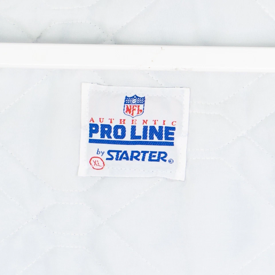 Chaqueta De Colección Años 90 Houston Oilers Satén Starter Azul Para Hombre Talla XL - CASI COMO NUEVA Foto 4 de 4