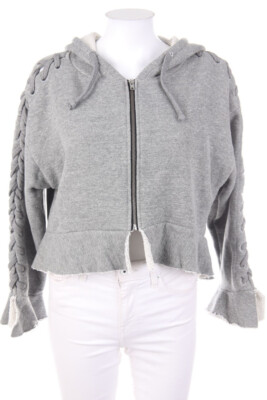 IRO Hoodie Lacing XS grey