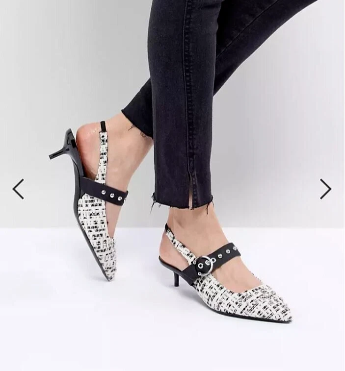 Tie back cheap heels