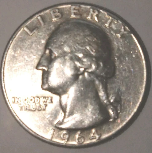 Somewhat Rare 1964 25C (Proof) Quarter *Actual Coin Seen Will Be Shipped