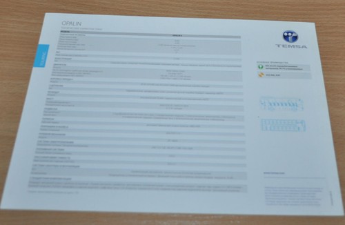 Temsa Opalin Bus Turkish Brochure Prospekt - Picture 2 of 2