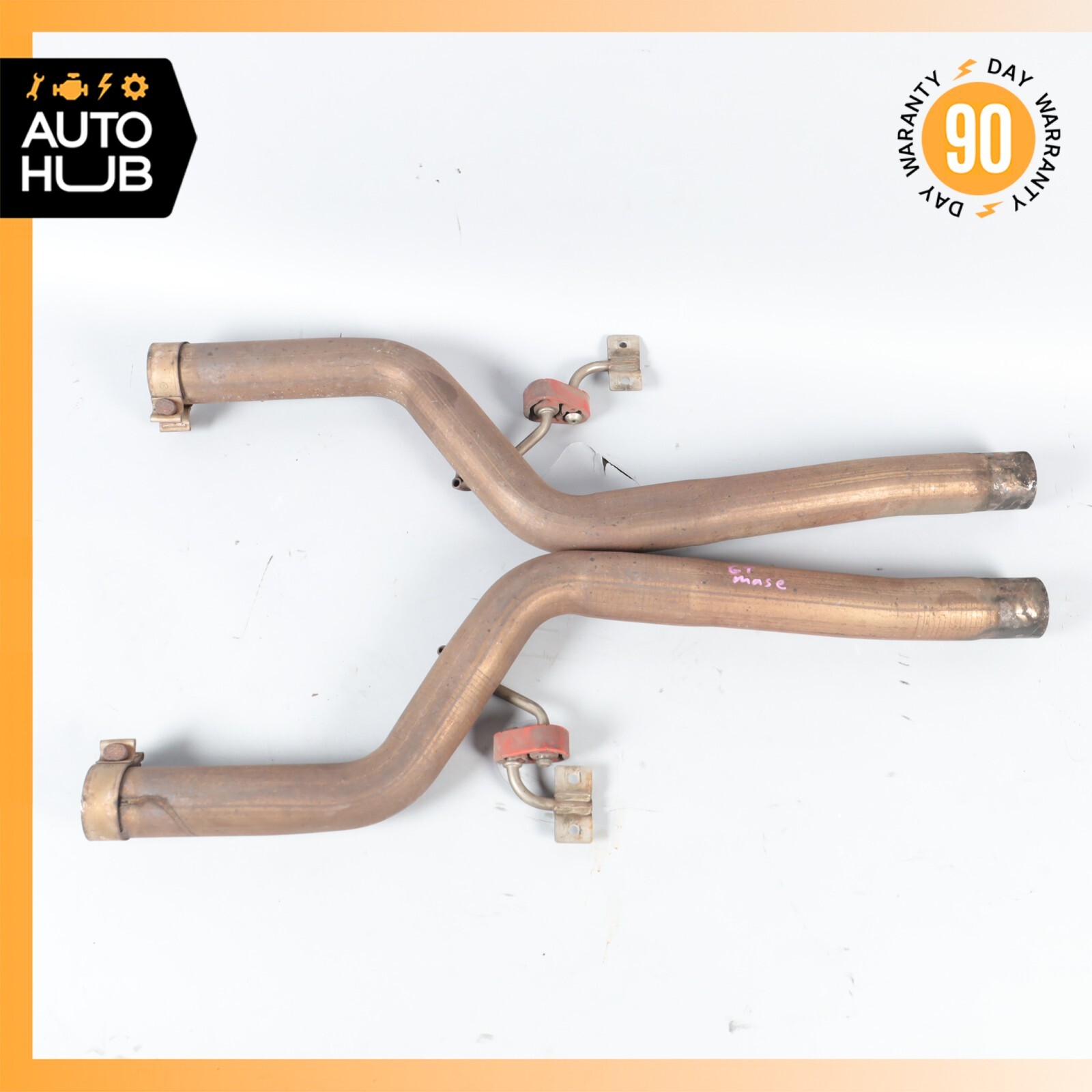 08-19 Maserati GranTurismo M145 Exhaust Pipes Left & Right Side Set OEM