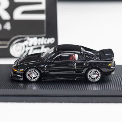 Micro Turbo MT 1:64 Toyota MR2 SW20 Revision 4 Black alloy model