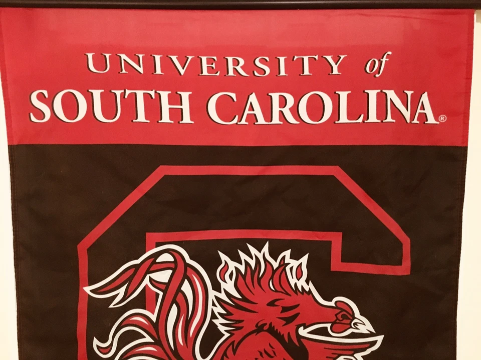 Односторонний настенный баннер University of South Carolina Gamecocks Team Scroll - Изображение 3 из 4