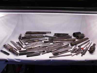 LARGE LOT OF VARIOUS TYPE & SIZED REAMERS DAMAGED / INCONSISTENT MEASUREMENTS