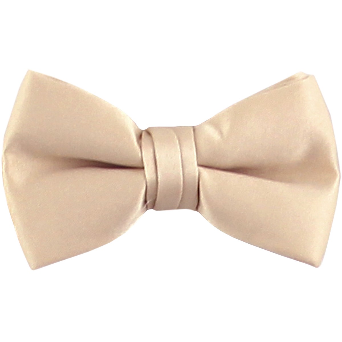 New KID'S BOY'S 100% Polyester Pre-tied Bow tie only beige formal
