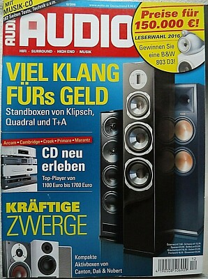 AUDIO 12/15,LINN AKURATE EXAKT DSM,520 SYSTEM,T+A TCD 315 S,QUADRAL CHROMIUM 8