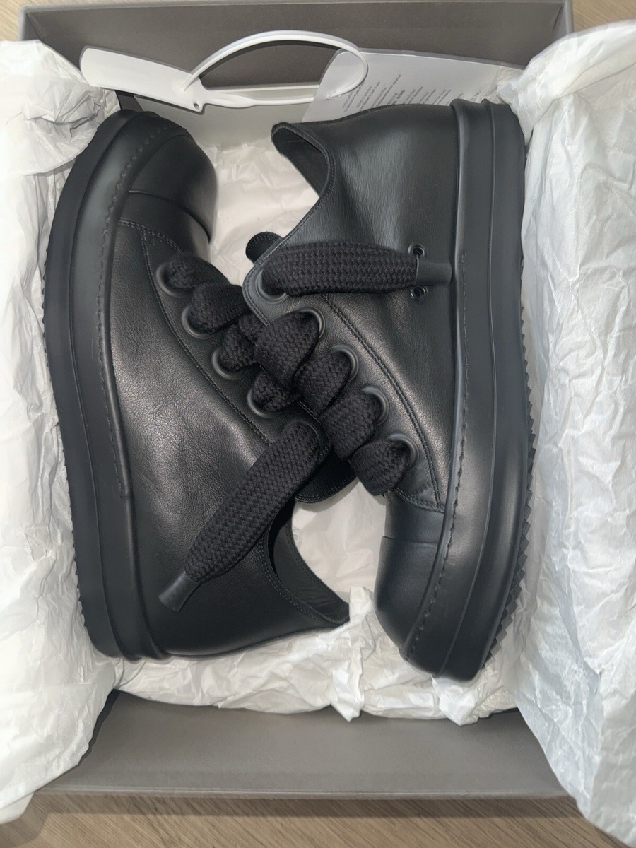 Rick Owens Shoes Low Jumbo Lace MEN Sz 43/ Fits 9.5-10 US | eBay Rick Owens Shoes Low Jumbo Lace MEN Sz 43/ Fits 9.5-10 US | eBay