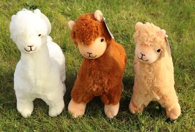 HEINEMANN Alpaka Plüsch ca. 25 cm Kuscheltier Lama Stofftier Schmusetier