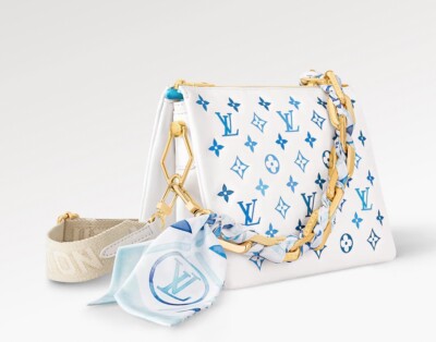 NIB Louis Vuitton Coussin PM By The Pool Blue M11225 💯% Authentic