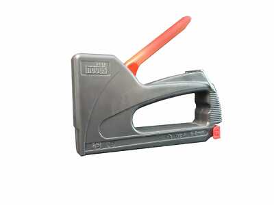 Novus Handtacker Hobby-Tacker aus ABS-Kunststoff, Griffverriegelung J-01 für 6-8