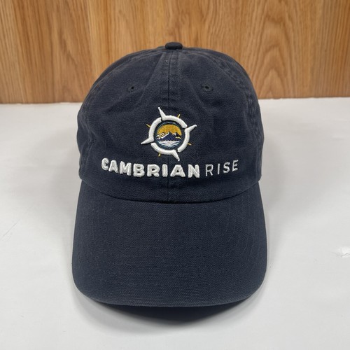 Quake City Caps CamBrian Rise Live BTV Embroidered Adult Adjustable Hat Cap Blue
