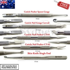Beauty Nail Gouges Pusher Remover Manicure Nails Care Salon Home Use Kit Tools