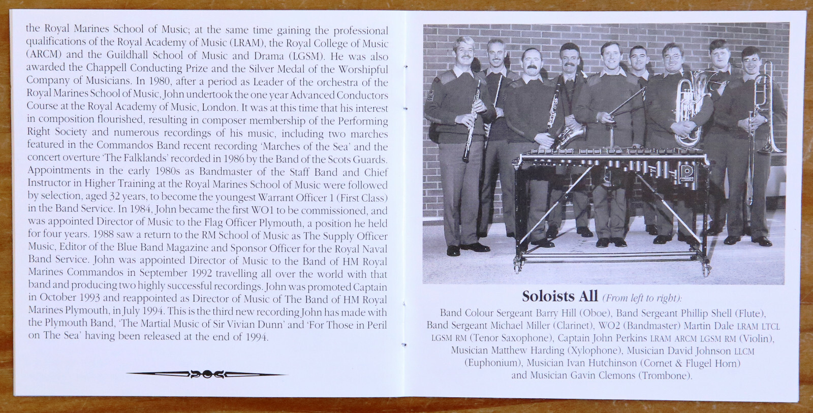 HM Royal Marines Ashokan Farewell CD (1995) A Recording of Virtuoso Solos 5026379001092 eBay